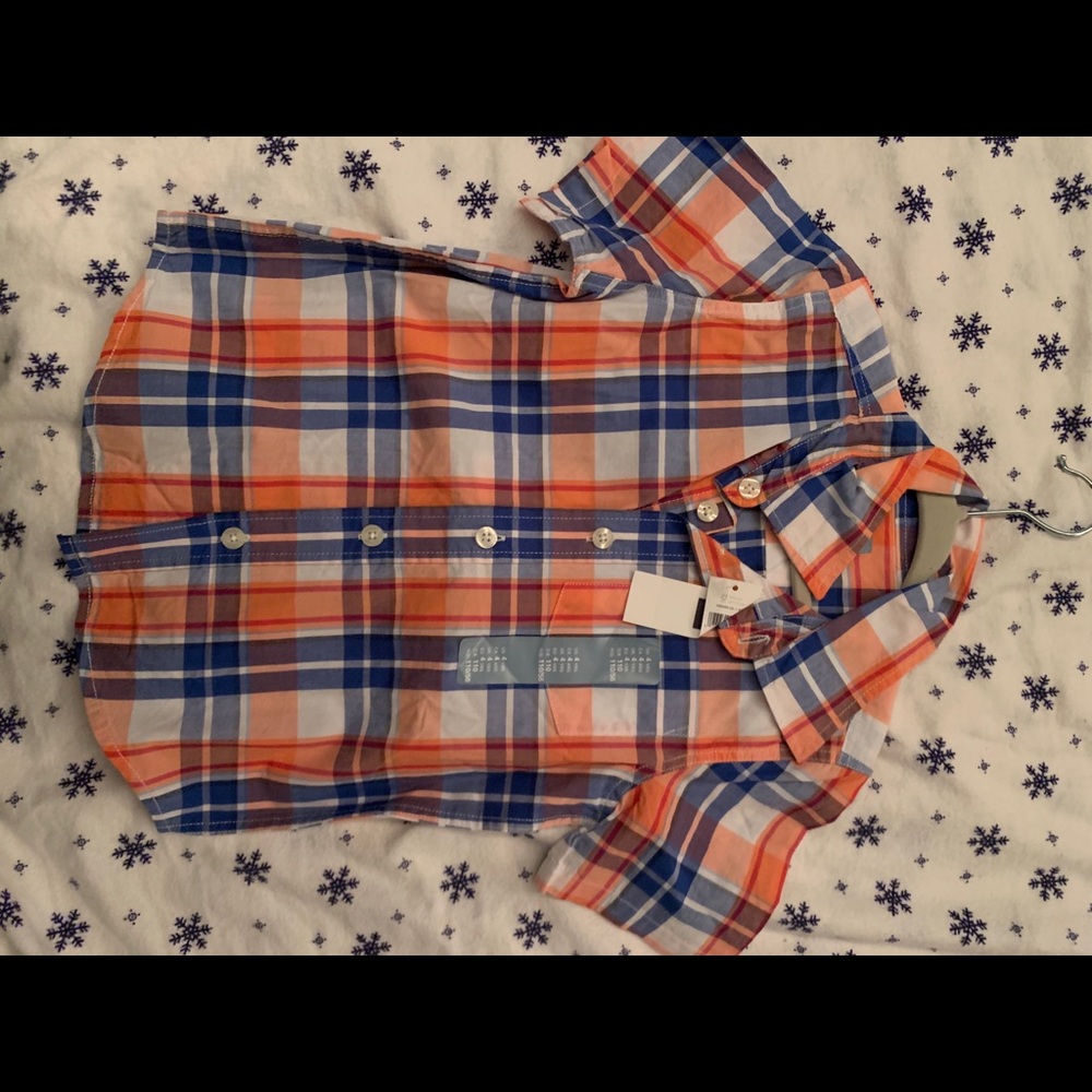 Striped button down NWT
